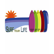Surf Your Life for Ladies 2 t-shirts