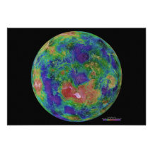 Surface Elevation Map of the Planet Venus Invite