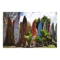Surfboard Fence Maui, HI posters