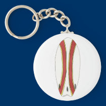 Surfboard Keychain