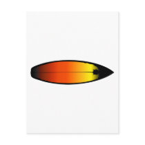 Surfboard Landscape postcards