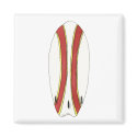 Surfboard Magnet by ginyhogan Surfboard Magnet