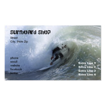Surfboard Shop business cards