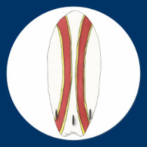 Surfboard Sticker stickers