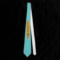 Surfboard with Aloha ties