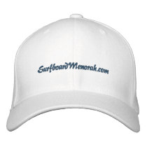 SurfboardMenorah.com embroidered hats