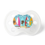 Surfboards Beach Bum Surfing Hippie Vans Baby Pacifiers