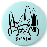 Surfboards & Bike buttons