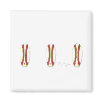 Surfboards Magnet by ginyhogan Surfboards Magnet
