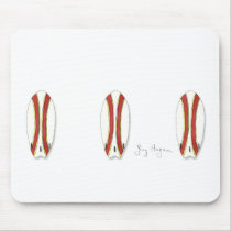 Surfboards Mousepad by ginyhogan Surfboards Mousepad