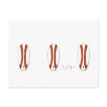 Surfboards Postcard by ginyhogan Surfboards Postcard