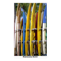 Surfboards Waikiki posters