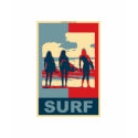 SurfBuds.com "SURF" T-Shirt by surfbuds SurfBuds.com "SURF" T-Shirt