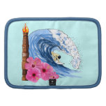 Surfer And Tiki Statue Organizers