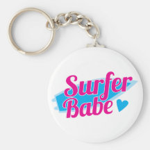 Surfer Babe ladies Key Chains