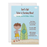 Surfer Birthday Party Invitation