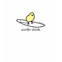 Surfer Chick t-shirts by barinque_communique Surfer Chick t-shirts