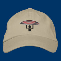 Surfer Crossing adjustable lid embroidered hats