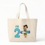 Surfer Dude 2nd Birthday Tote Bags