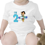 Surfer Dude 2nd Birthday T Shirt
