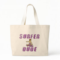 SURFER DUDE TOTE BAG