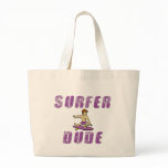 SURFER DUDE TOTE BAG
