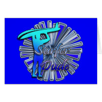 Surfer Dude cards