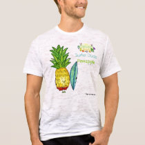 surfer-dude-pineapple-lbb-blog, disigned by pin... t-shirts