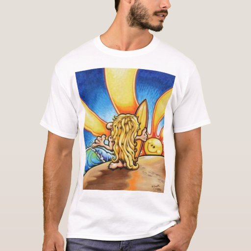 surfer dude t shirt