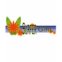 Surfer Girl 3 t-shirts