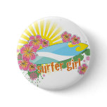surfer girl buttons