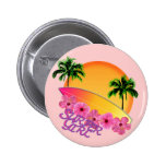 Surfer Girl Buttons