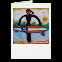 Surfer Girl cards