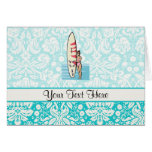 Surfer Girl Greeting Card