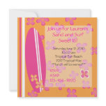 Surfer Girl Custom Invite