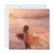 Surfer Girl Invitation