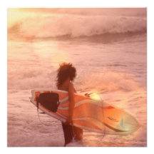 Surfer Girl Invitation