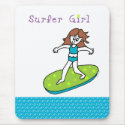 Surfer Girl mousepad
