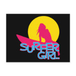 Surfer Girl Post Card