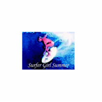 Surfer Girl Summer photo sculptures by pdweigandjd Surfer Girl Summer photo sculptures