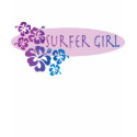 Surfer Girl t-shirts by KCGraphics Surfer Girl t-shirts