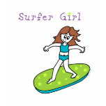 Surfer Girl T Shirts