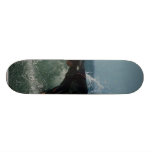 Surfer In Ocean Beach Skate Board Decks