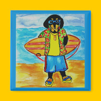 Surfer Joe magnets