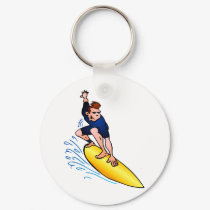 Surfer keychains by cardvibes Surfer keychains
