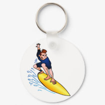 Surfer keychains by cardvibes Surfer keychains