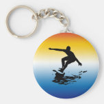 Surfer Keychain