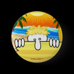 Surfer Kilroy Button