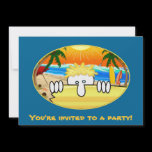 Surfer Kilroy Invitations