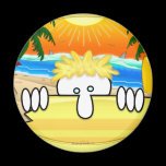 Surfer Kilroy Magnet
